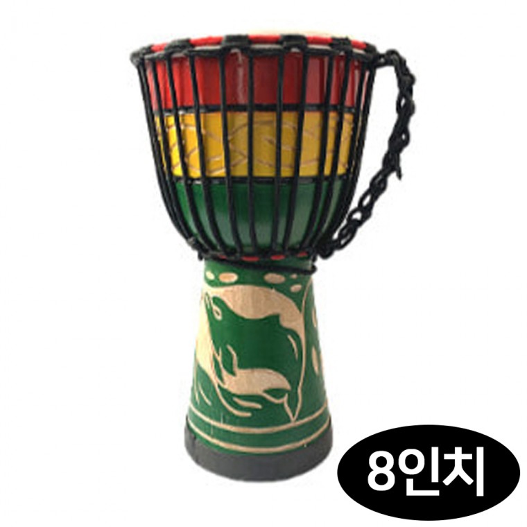 엔젤악기 젬베 Djembe 8in (APJE-8YH) (랜덤1개)