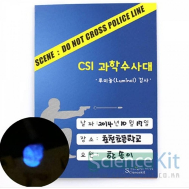 (SC) CSI 과학 수사대 혈흔 감식(12 인용) 루미놀 검사