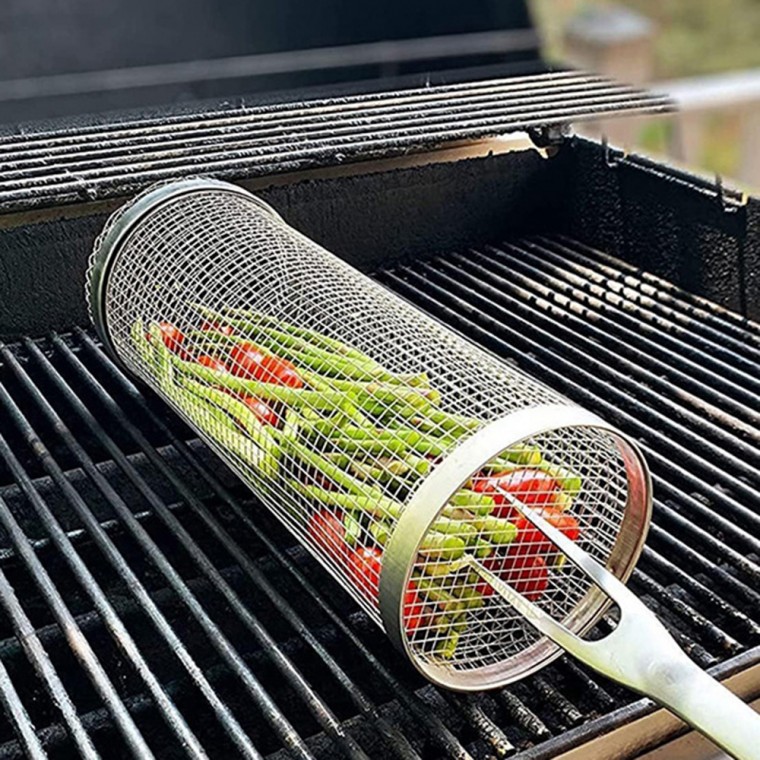 캠핑 바비큐 원통 그릴30cm BBQ통