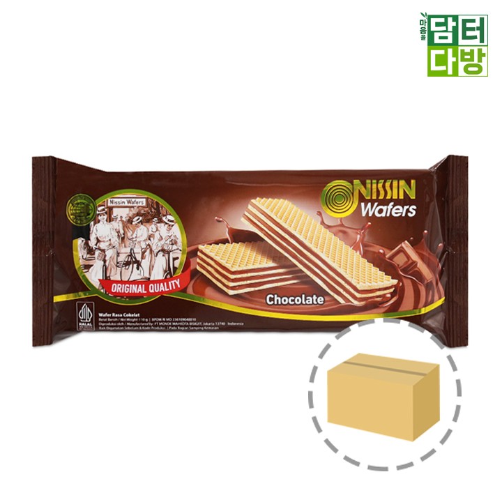 니신 와퍼 초콜릿맛 110g 1BOX (30개입)