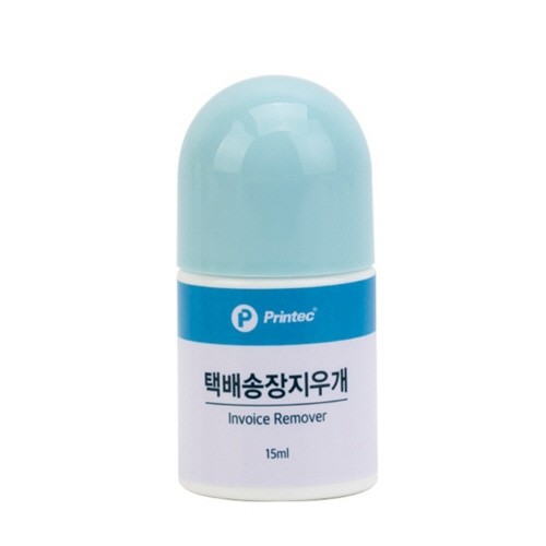 [프린텍] 택배 송장 지우개 BR15 15ml / 38x38x79mm / 12개입 / 149735