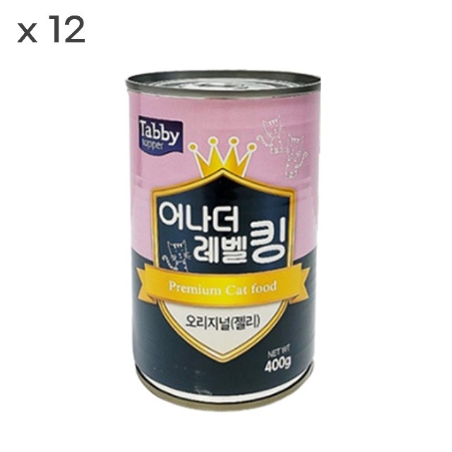 오리지날 젤리 400g 12개 고양이간식 캣주식캔