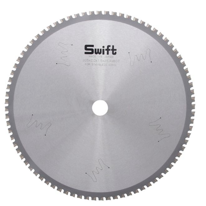 SWIFT 금속용 톱날 원형톱날 금속 팁쏘 305mm 80날