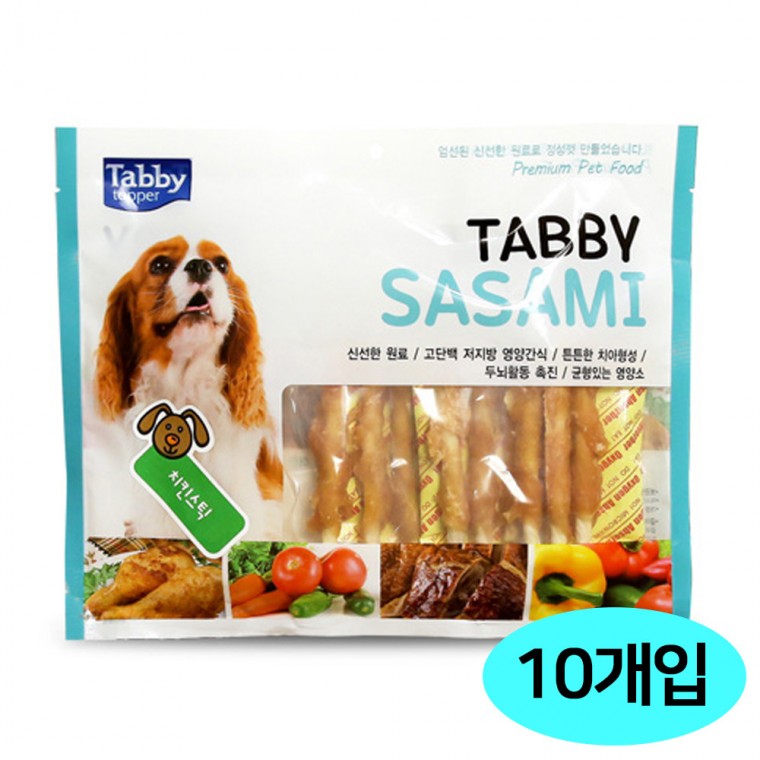 테비 사사미 치킨 스틱 (300g x 10개)