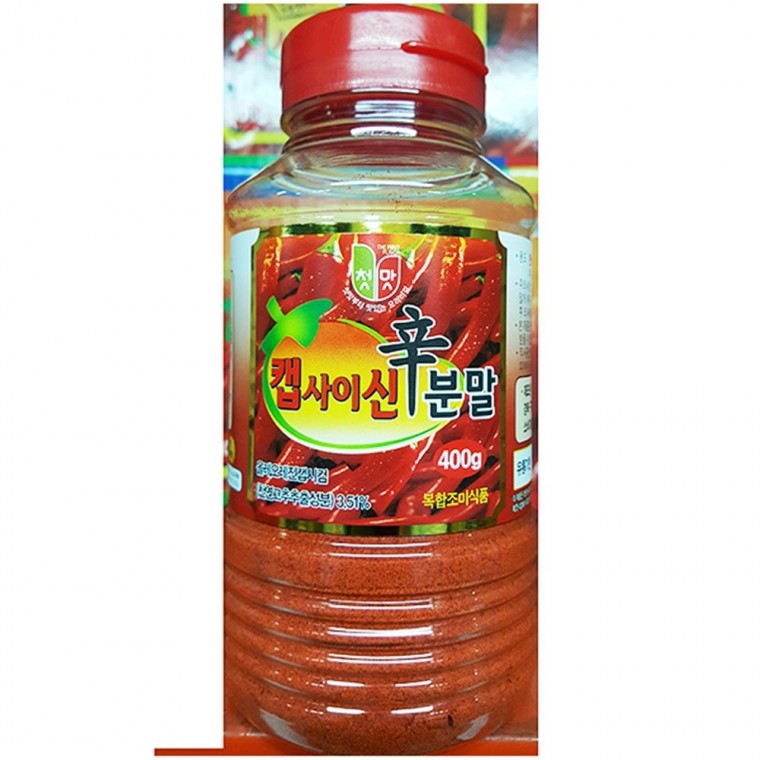 업소용 식자재 식품 캡사이신분말(청우 400g)X12