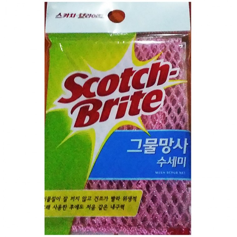 업소용 식자재 식품 그물망사 수세미(3M)X50