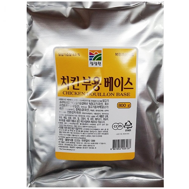 업소용 식자재 식품 치킨부용베이스(대상 800g)X12