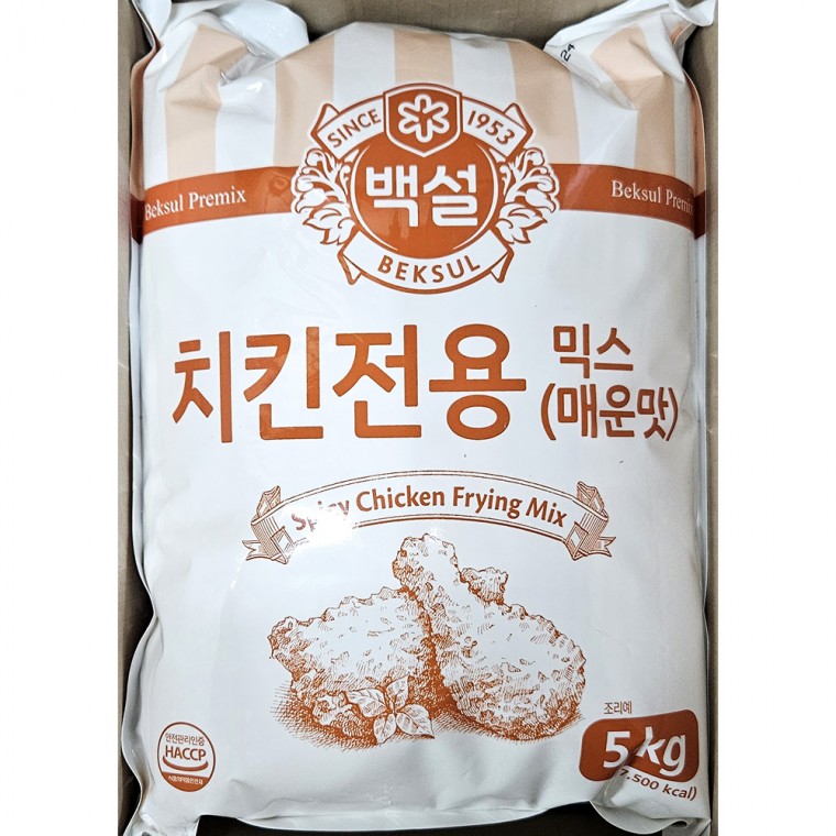 업소용 식자재 식품 매운맛 치킨믹스(백설 5K)