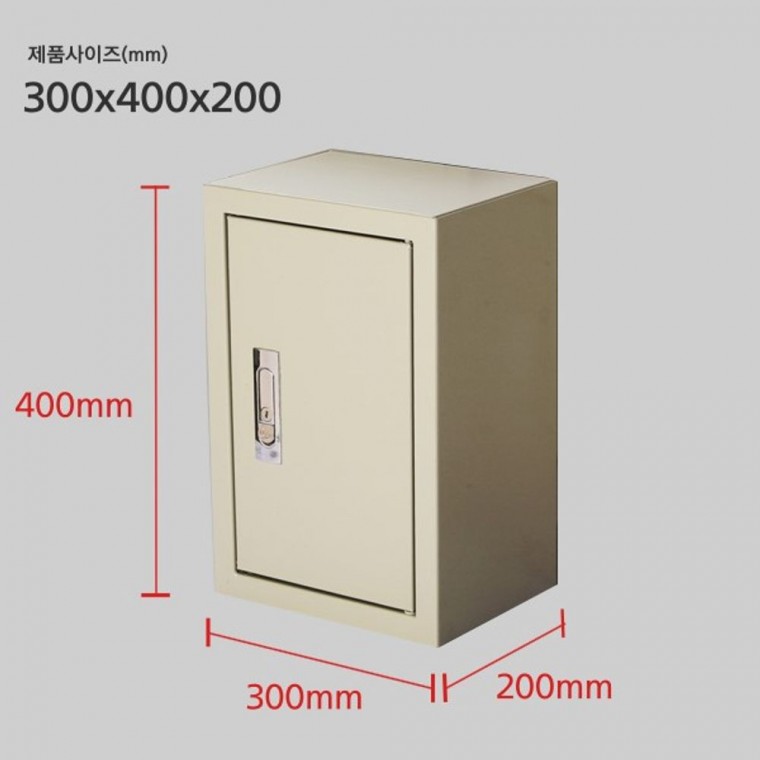 컨트롤BOX 300x400x200(1.0T/매입함공용)