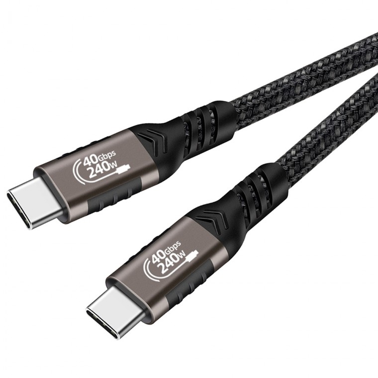 USB4.0 썬더볼트 지원 고속충전케이블(C타입) (1.5M)