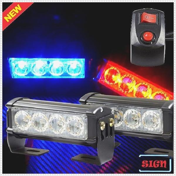 모티픽마켓 12V LED 각도조절 파박이 경광등 스트로브