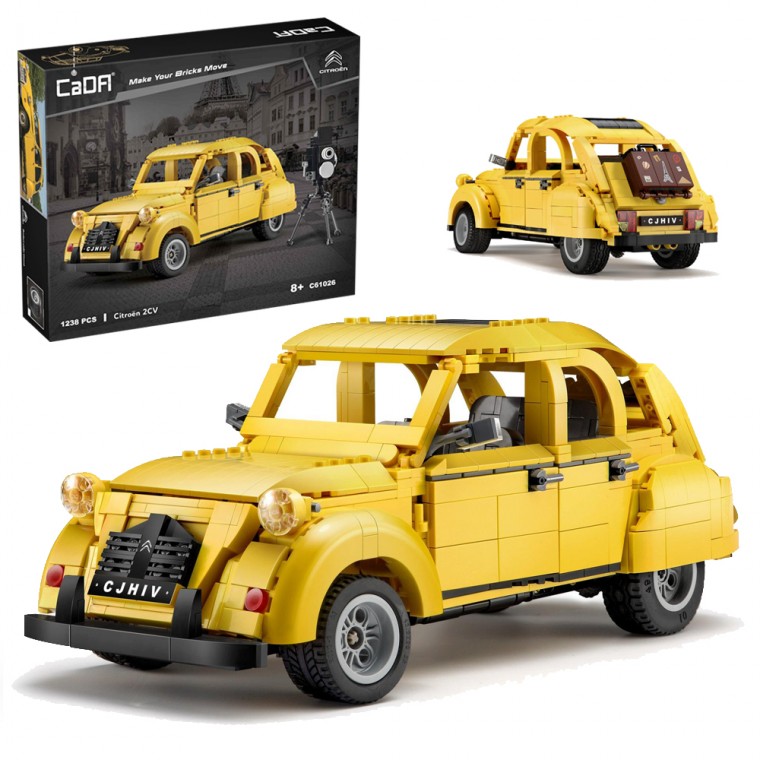 CADA 시트로엥 2CV 1238pcs 블럭