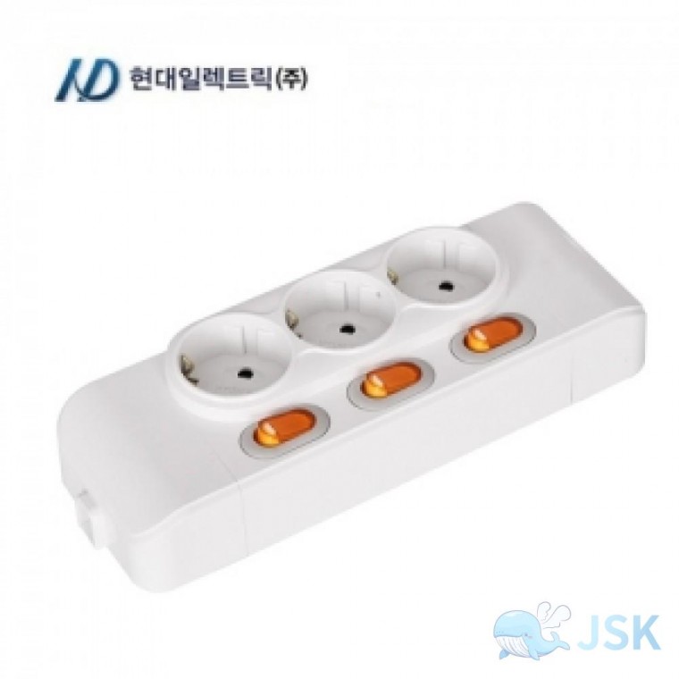 개별형 노출3구콘센트 1Ga426071 TYPE 2