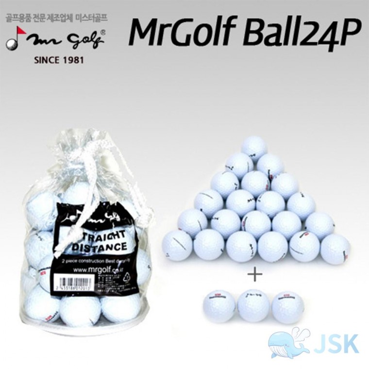 미스터골프 골프공 Tourmax Ball 24p