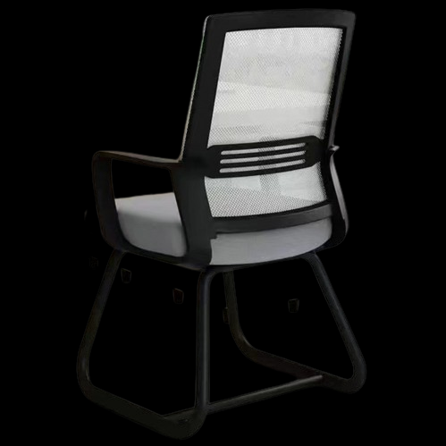 메쉬 등받이 의자 사무용 가정용 서재 책상의자 통기성 라텍스 의자 그레이