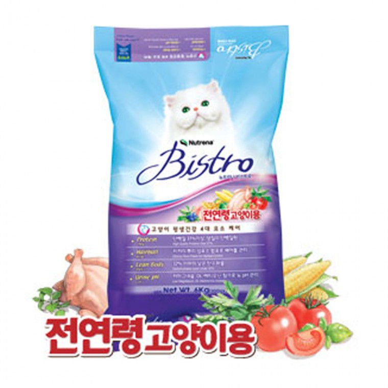 뉴트리나 비스트로 캣 6kg (전연령용) (300gx20개)