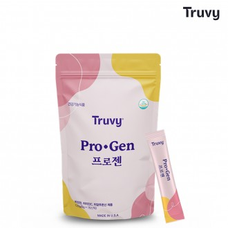 트루비 프로젠 120g(15스틱) 1개 콜라겐 5000mg 비오틴 비타민C 히알루론산