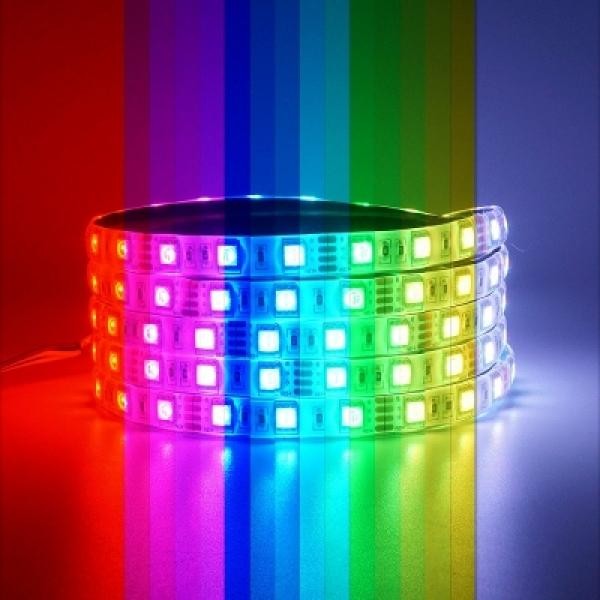 24V용 고급형(밝기향상) 5050 3칩 LED바 RGB LED (1롤=5M가격)