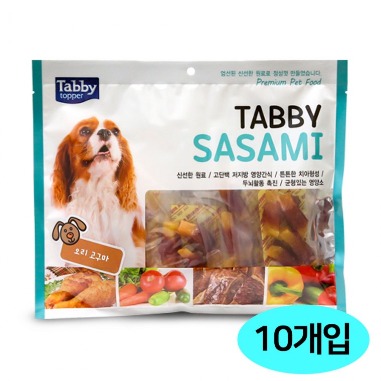 테비 사사미 오리 고구마 (300g x 10개)