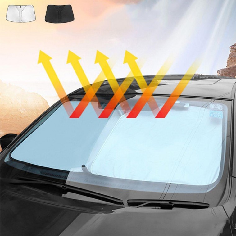 차량 앞유리 햇빛가리개 접이식 커튼 자외선차단