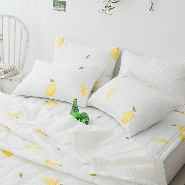 BEDCOVER 여름 이불 상큼 시어서커 밴딩패드 Q