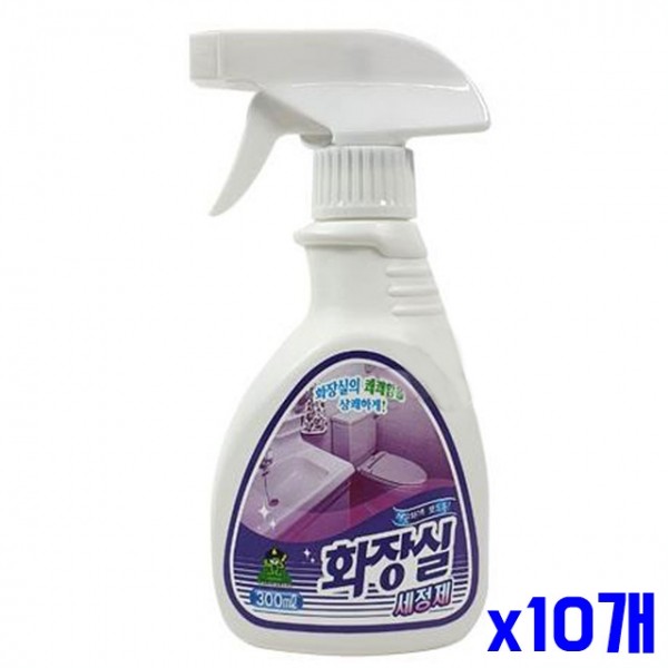 화장실 청소 화장실세정제 300ml x10개