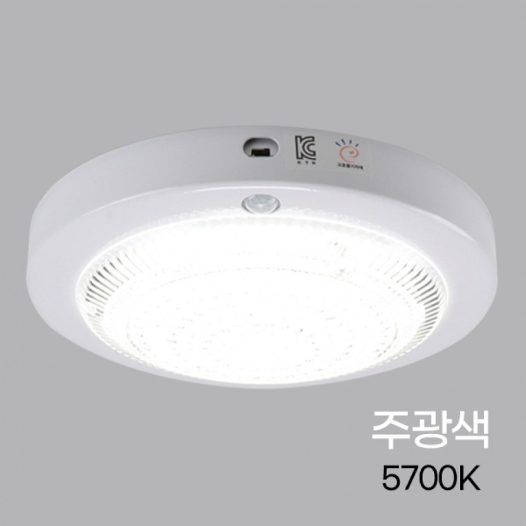 원형 LED 센서등 고효율 25W 주광 200룩스