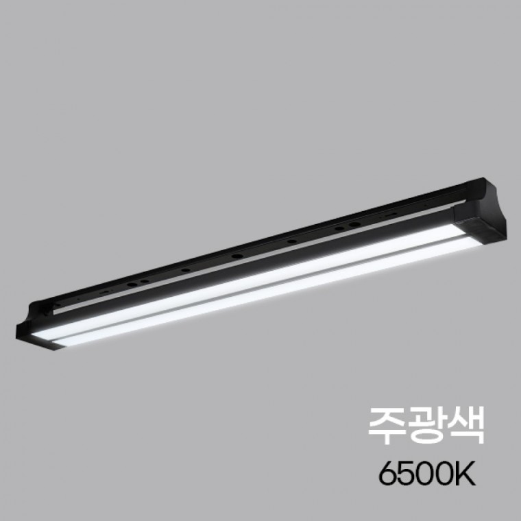 각도 조절 LED 등기구 42W 주광 KS 블랙