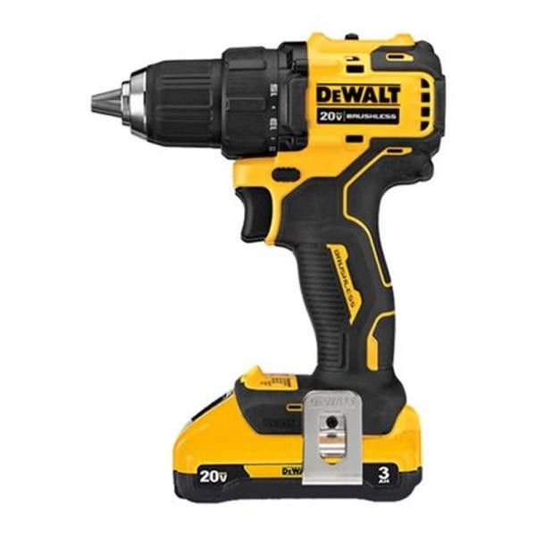 디월트 충전드릴드라이버-브러시리스 DCD708L2 18V/3.0Ah 13mm 450/1 650RPM EA