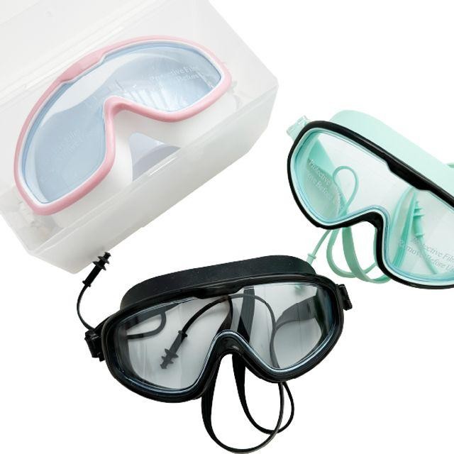 김서림방지 고글물안경+귀마개일체형 뷰수경