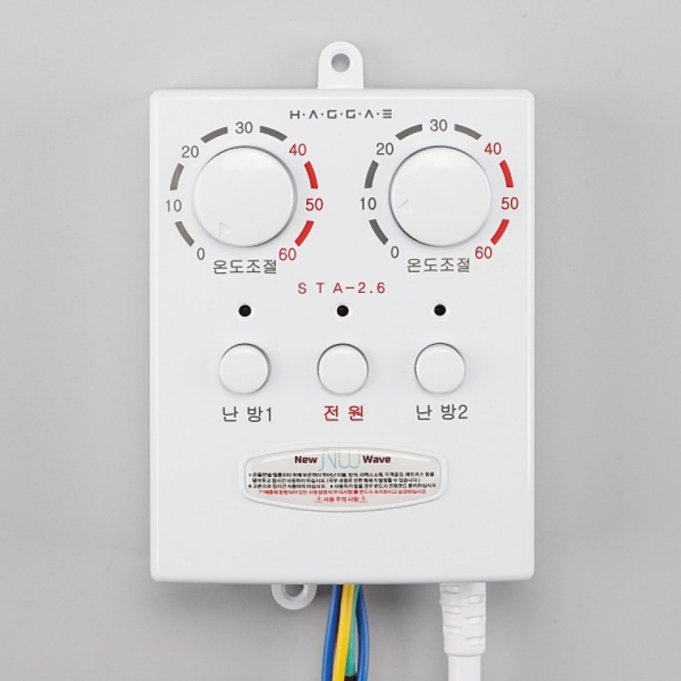 온돌판넬 자동조절기 2난방 2.6KW10매용 STA 2.6