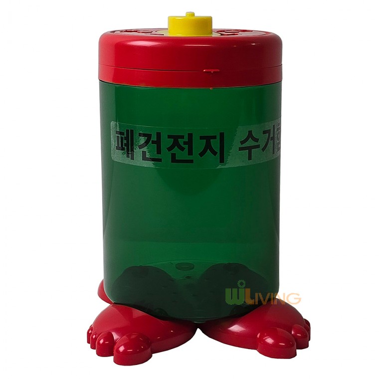 폐건전지수거함/1.8L/건전지배출함/건전지배출통