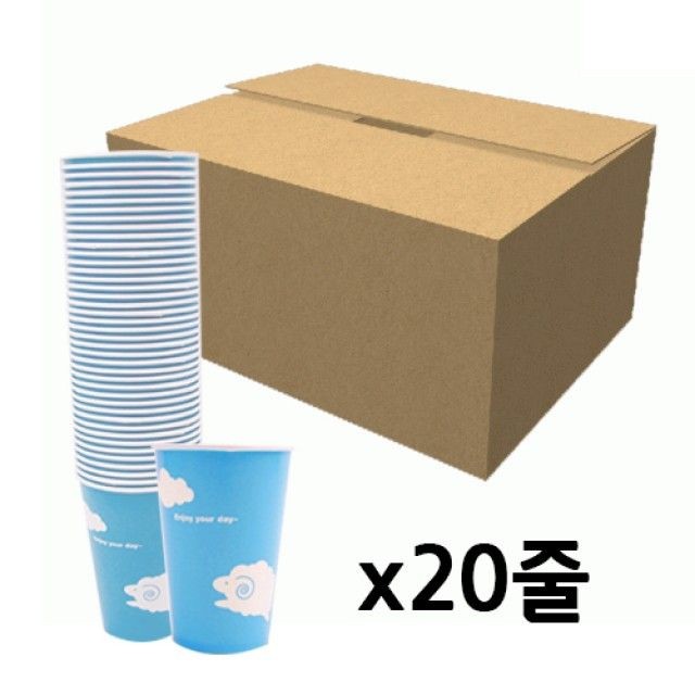 16온z.50p480ml.1박스50px20줄 구름종이컵