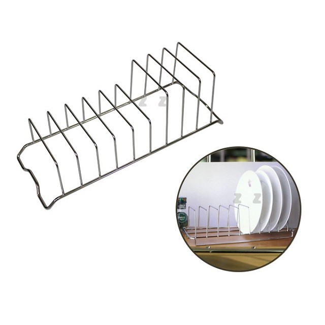 접시 스텐거치대 1p 그릇정리대 접시거치대 접시정리대