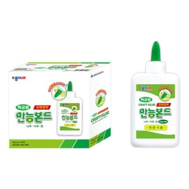 6개 만능본드 120g 종이나라 목공풀 39896