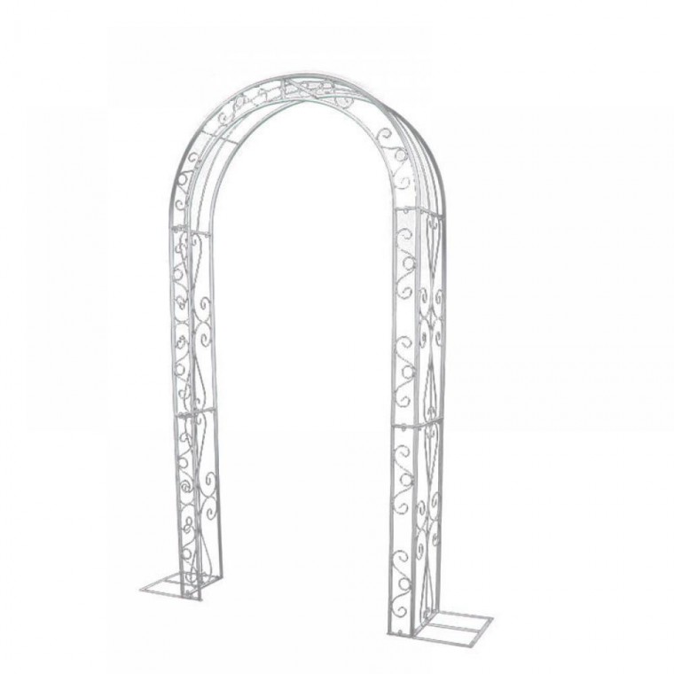 GDF 철제 가든 아치(A) (화이트)