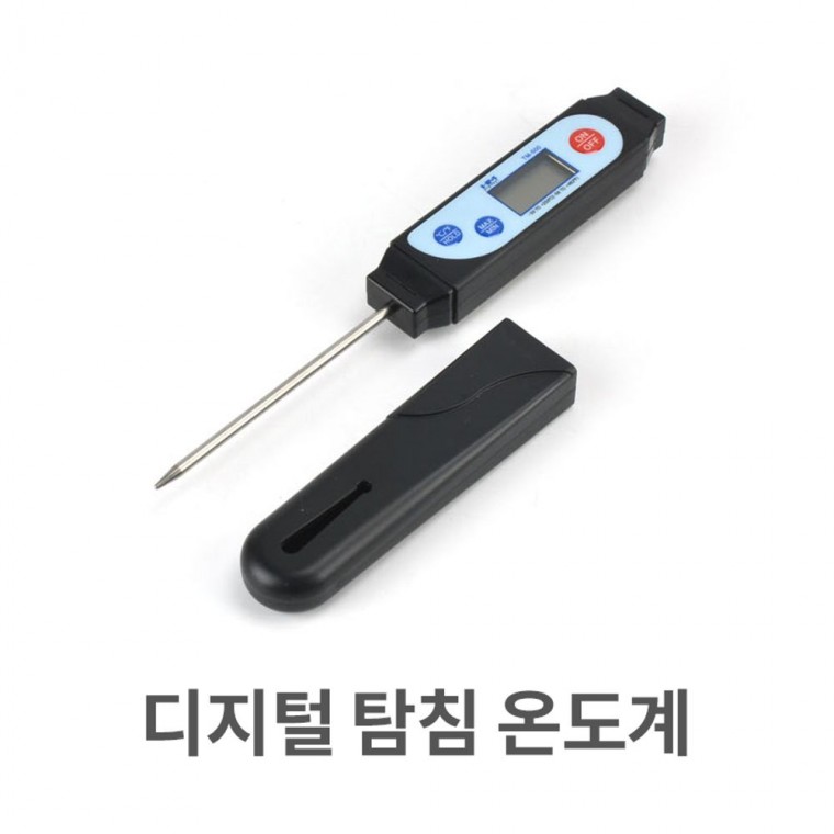 탐침 중심 온도 저온 디지털 고온 스텐 온도계