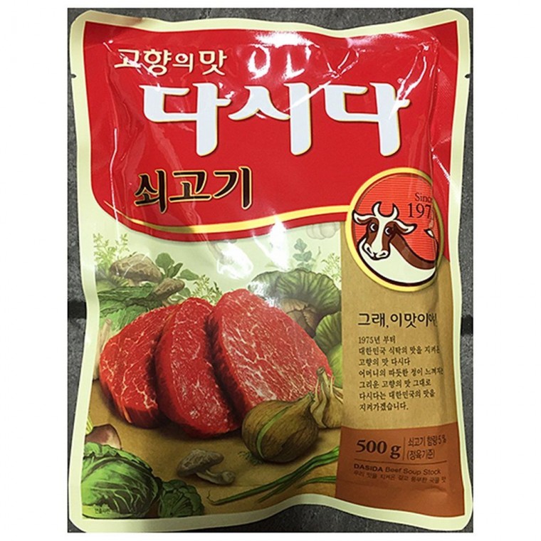 다시다 소고기 백설 조미료 업소용 쇠고기 식당 500g