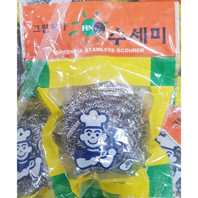 철수세미(서부산업 30g)X600개 업소용 주방 설거지 코일 스텐 수세미