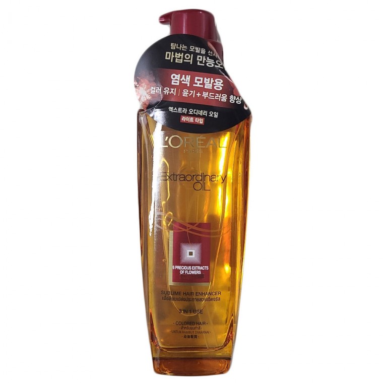 컬러유지 플라워인퓨전 카라멜우디향 헤어오일 100ml