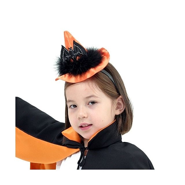 파티 모자 머리띠할로윈 소품 용품 오렌지 클럽 벳 마녀