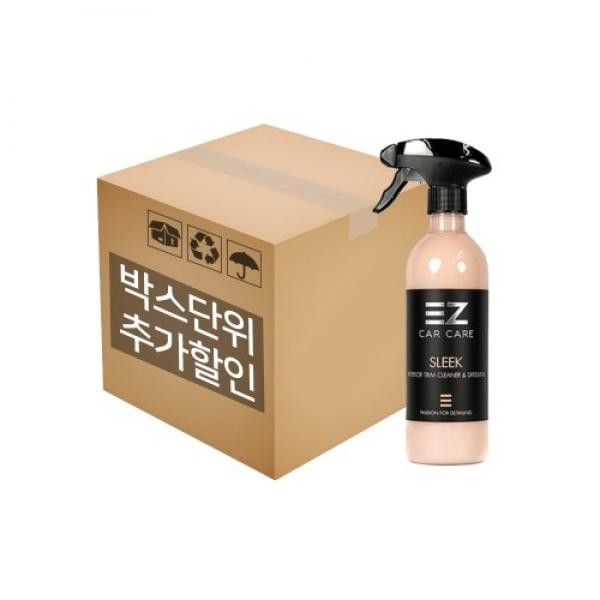 차량 실내 세정제 코팅 드레싱 클리너 슬릭 500ml 6개 대용량