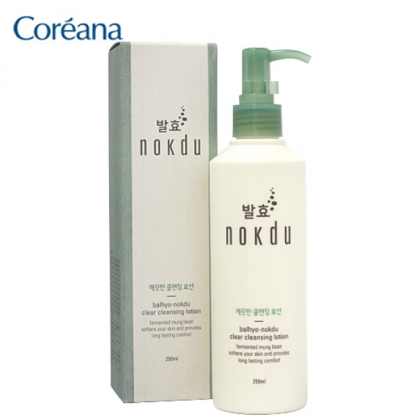 코리아나 발효 녹두 깨끗한 클렌징 로션 250ml