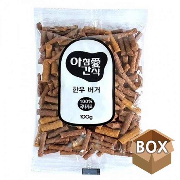 한우 강아지 버거 100g 160P 모이스쳐 저알러지 간식