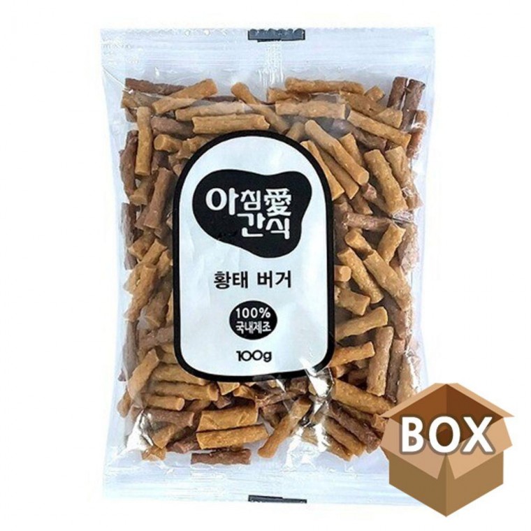 황태 강아지 버거 100g 160P 모이스쳐 저알러지 간식