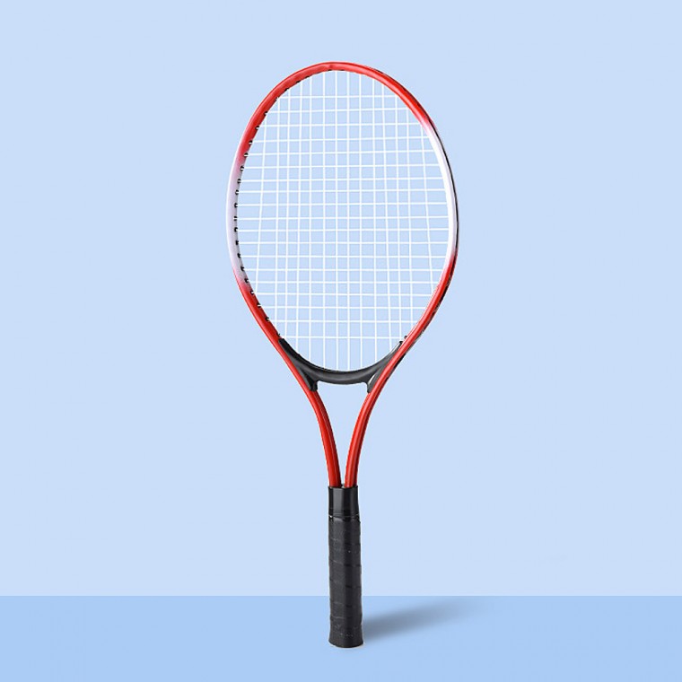 파워샷 연습용 테니스라켓(52cm) (레드) 와이드 헤드