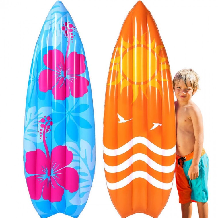 서핑튜브 새로운 풍선 플로팅 행 두꺼운 서핑 보드 물 수영 Pvc 풍선 장난감 어린이 바다