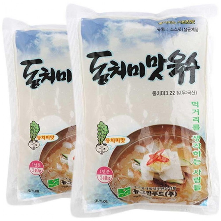 뉴그린 동치미맛 육수 340g x 30개