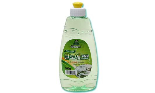 산도깨비 알로에크린500G(용기)2626*30개