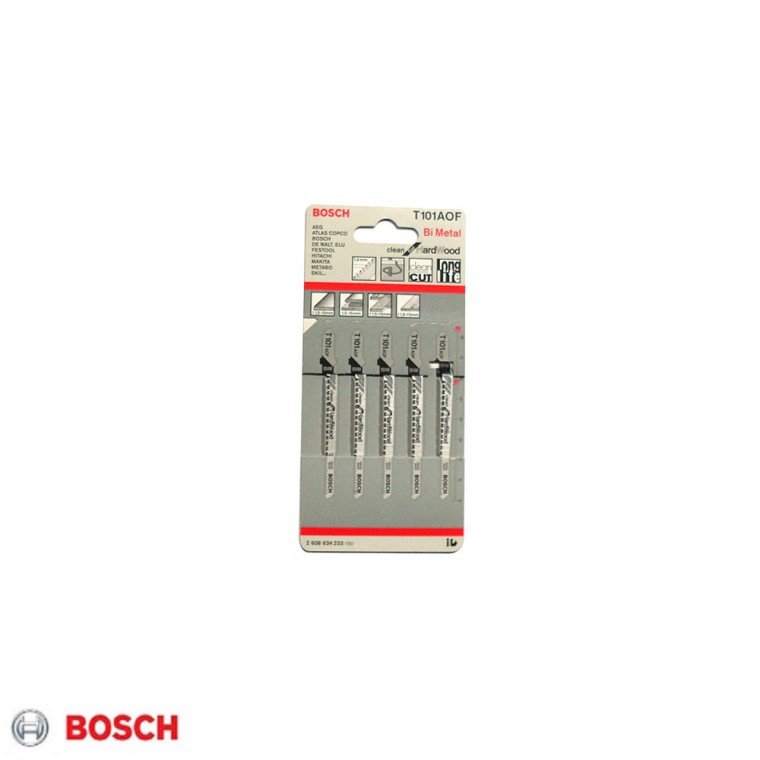 BOSCH 목재용직소날T101AOF 5PCS